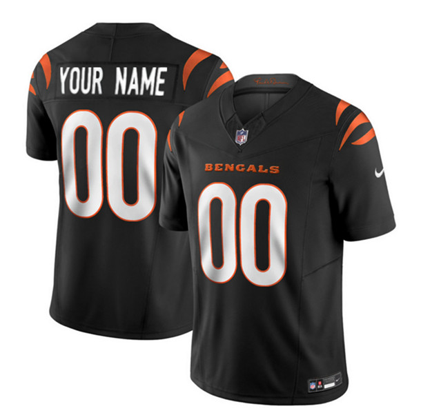 Men & Women & Youth Cincinnati Bengals Active Player Custom 2023 F.U.S.E. Black Vapor Untouchable Limited Football Stitched Jersey,We sell and wholesale Men & Women & Youth Cincinnati Bengals Active Player Custom 2023 F.U.S.E. Black Vapor Untouchable Limited Football Stitched Jersey on line form chian!